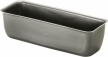 Accademia Mugnano DSFRM06 Stampo per Dolci Plumcake Antiaderente 25 x 10 cm colore Nero
