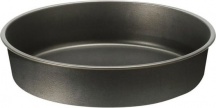 Accademia Mugnano DSTRTC20 Teglia Forno Antiaderente Rotonda Liscia Alluminio 20 cm Nero