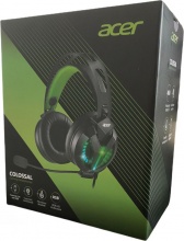 Acer GH1200 Cuffie Gaming Microfono, Colore Nero