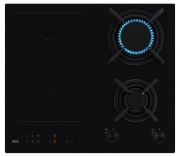Aeg 949 760 098 Piano Cottura 2 Fuochi Incasso Combinato a Gas + Elettrico 60 cm
