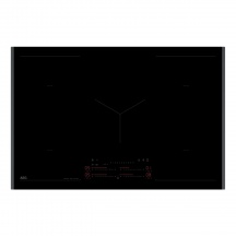 Aeg NIK85M30FB Piano Cottura 5 Fuochi Induzione 78 cm Vetroceramica Nero  Aeg