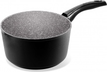 Aeternum Y0E6C10160 Casseruola Induzione in Alluminio con 1 Manico cm 16 Black Pearl