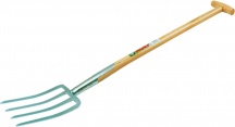 AGEF forc_vang Forca Vanga per Orto e Giardino 4 denti Dimensioni 28x18 lunghezza 112 cm