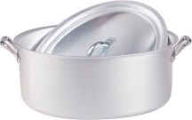 Pentole Agnelli 26 Casseruola Ovale con Coperchio cm 28 Family