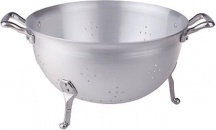 Pentole Agnelli 4436� Scolapasta in Alluminio diam 24 cm 2 manici Inox 4436 Family