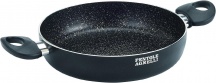 Pentole Agnelli TEGAMEANTI24BL Tegame Antiaderente in Alluminio 2 Manici cm 24