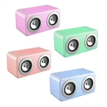 Akai AKBT200 Cassa Bluetooth 3Wx2 con Luci LED