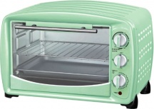 Akai AKFE257 VERDE Fornetto Elettrico 26 Litri 1500 Watt con Timer Verde