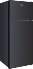 Akai GLASS242KBL Frigorifero Doppia Porta 218 lt Classe E Statico colore Nero GLASS242KB-L