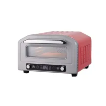 Akai K-1717 Forno per Pizza e Friggitrice ad Aria Doppia Resistenza 1700 Watt Rosso