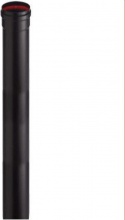 Ala 2000 10100 Tubo Aeternum per stufa pellet d.10xH100 cm tubature di scarico
