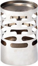 Ala 2000 D8CM Terminale di scarico Aeternum tubi tubature per stufa pellet d.8 cm