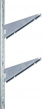 Aldeghi Luigi 2770AZ20_P8 Reggimensola 2 Ganci 2770 cm 20 Zincate Pezzi 10