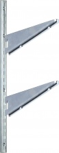Aldeghi Luigi 2770AZ4A_P8 Reggimensola 2 Ganci 2770 cm 40 Zincate Pezzi 10
