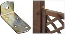 Aldeghi Luigi 732AT3070_P8 Piastra Angolare Acc.Trop. 732 mm.30x30x70 Pezzi 50
