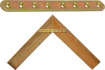 Aldeghi Luigi 767AT200_P8 Piastra Dirit.Acc.Trop. 767 mm.4,0x20x206 Pezzi 25