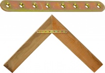 Aldeghi Luigi 778AT10_P8 Piastra Dirit.Acc.Trop. 778 mm.2,5x20x100 Pezzi 50