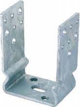 Aldeghi Luigi 791ZF080 Supporto a U per Pannelli decorativi pilastri 125x60x81mm