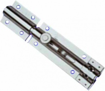 Aldeghi Luigi 248IN10 Catenaccio Portalucchetto Tondo in Acciaio Inox 36x100