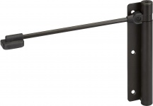 Aldeghi Luigi 114ZN170D Set 2 Chiudiporta a Molla Ercole Destro 60 Kg Zincato Nero