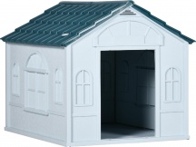 AllMyPets 125V00BU-D02 Cuccia per Cani Taglia max 20kg 65x75.7x63 cm Blu