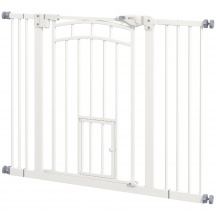 AllMyPets 1WTAM262 Cancellino per Cani taglia Piccola e Media 74-100x76cm Bianco