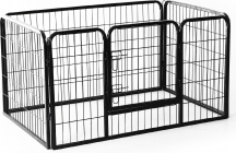 AllMyPets 56631357 Recinto Modulare per Animali Domestici 125x80x70cm