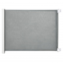 AllMyPets F84801 Cancellino per Cani Estensibile Poliestere e Acciaio 115x82.5 cm BiancoGrigio