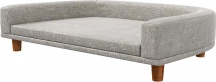 AllMyPets GYA553F Divano per Cani Taglia Grande con Cuscino 98x67x25 cm Grigio