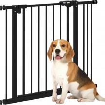 AllMyPets K587BK Cancellino per Cani a 2 Estensioni con Chiusura Automatica Nero
