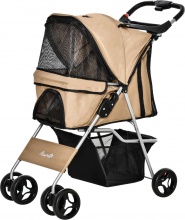 AllMyPets U4893CF Passeggino per Cani Piccoli Cestino e Portabicchiere Caff�