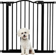 AllMyPets U5635BK Cancelletto per Cani Estensibile Chiusura Automatica Nero