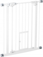 AllMyPets WTA479F Cancellino per Cani Chiusura Automatica 74-80x76.2 cm Bianco