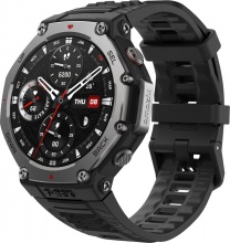 Amazfit REX3BLACK Smartwatch 1.5" AMOLED 480x480 Px Touch screen Nero Wi-Fi GPS