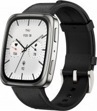 Amazfit W2434GL2N Active 2 Square Smartwatch 1.75" AMOLED Inox Cinturino Nero