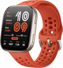Amazfit W2435EU5N Smartwatch 1,97" AMOLED GPS Chiamate Bluetooth  Bip 6 Red