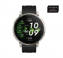 Amazfit W2558GL1N Active 3 1.32" AMOLED 466 x 466 Pixel Touch GPS Apex Silver