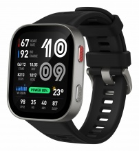 Amazfit W2568EU1N Bip Max Smartwatch 2.07" AMOLED 432 x 514 Touch Wi-Fi GPS Nero