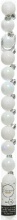 Amicasa 9020461 Pallina albero 14pz D. 3cm Tubo Sfera Mix White iris