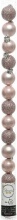 Amicasa 9020464 Pallina albero 14pz D. 3cm Tubo Sfera Mix Blush pink