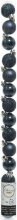Amicasa 9020466 Pallina albero 14pz D. 3cm Tubo Sfera Mix Night blu