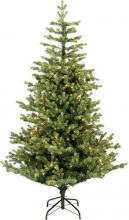 Amicasa 9670065 Albero di Natale �116x180h cm 1799 Rami e 360 Luci Verde Geneva
