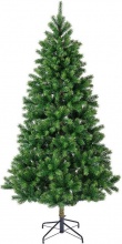 Amicasa 9684187 Albero di Natale �140x240h cm 1459 Rami in PE e PVC Verde Ottawa