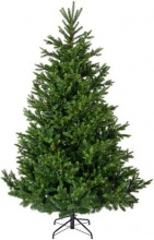 Amicasa 9684307 Albero di Natale Nordmann Altezza 210 cm con 3566 Rami Verde