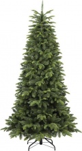 Amicasa ANWOV210 Albero di Natale �106x210h cm 967 Rami in PE e PVC Verde Wonder