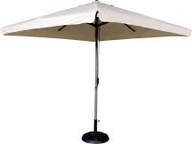 Amicasa Class Ombrellone da Giardino 3x3 mt AlluminioPoliestere Ecr�