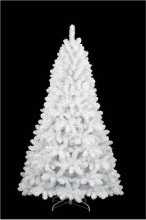 Amicasa SAPPADA210 Albero di Natale da Addobbare 210 cm 1042 Rami Pe Pvc Bianco