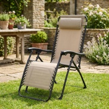 Amicasa Sdraio Verde Sdraio da Giardino Pieghevole Poggiagambe 70x96x105 cm Verde