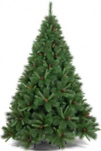 Amicasa TARVISIO210 Albero di Natale da Addobbare 210 cm 1072 Rami con Pigne