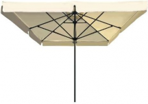 Amicasa U15 303 Ombrellone da Giardino 3x3 mt in AlluminioTessuto Ecr� Self Open